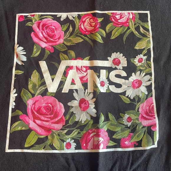 Excellent Vans Tee Black - Kids XL - Picture 2 of 3
